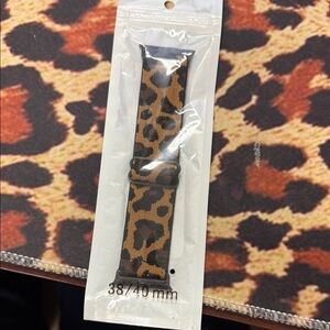 Leopard Print Watch Band for Women